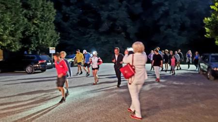 Slovenska ultramaratonka Špela Šavs svoj 9. dan teka okrog Slovenije za Junake 3. nadstropja zaključila v Občini Razkrižje 3